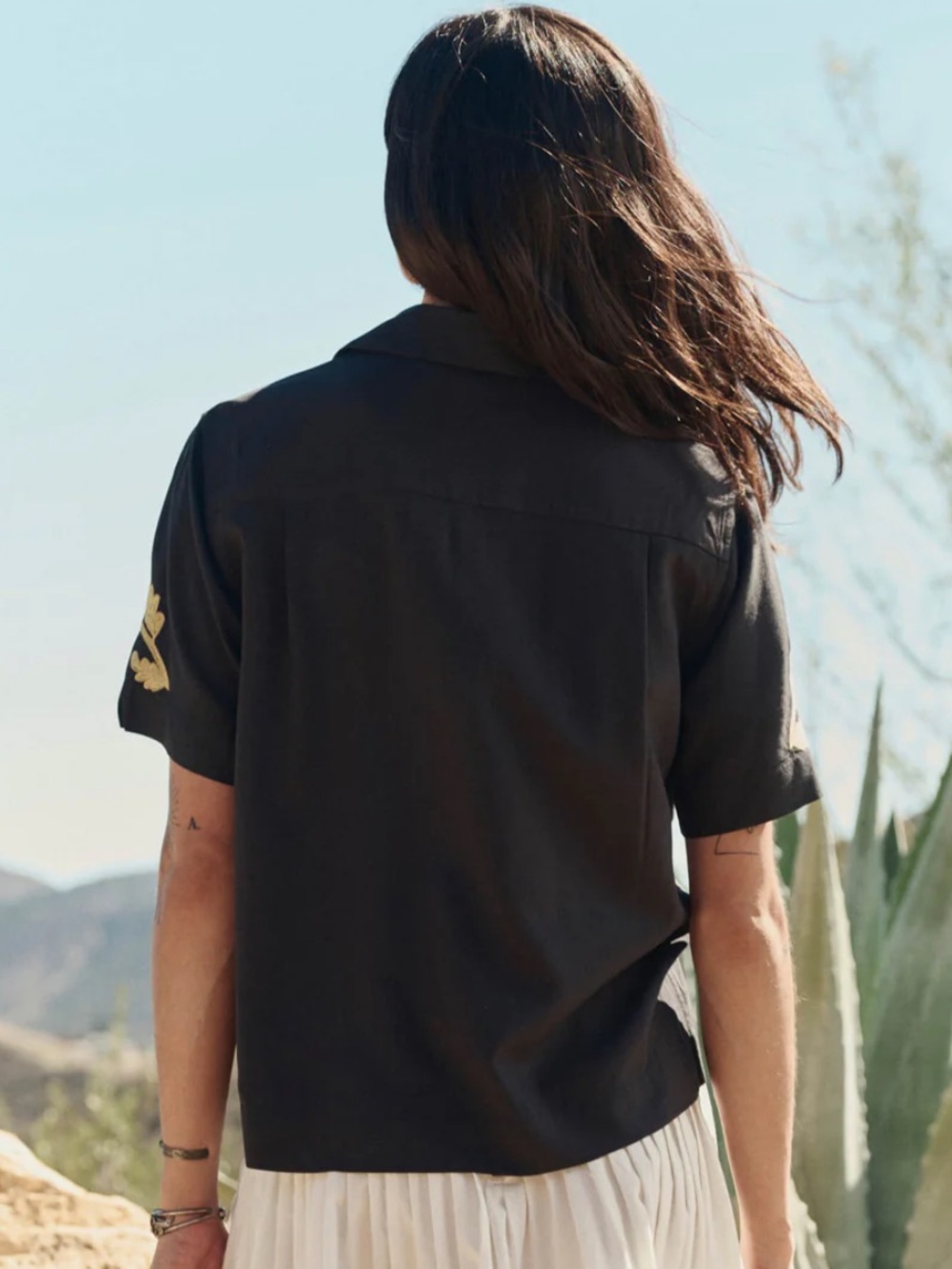 The GREAT. The Embroidered Paloma Top • NWT - Picture 3 of 9